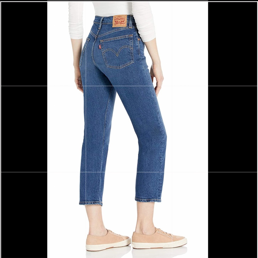 NWT Levi 501 Cropped in Charleston High